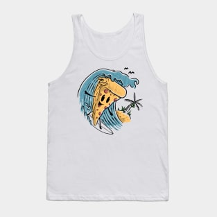 Pizza Surfing Tank Top